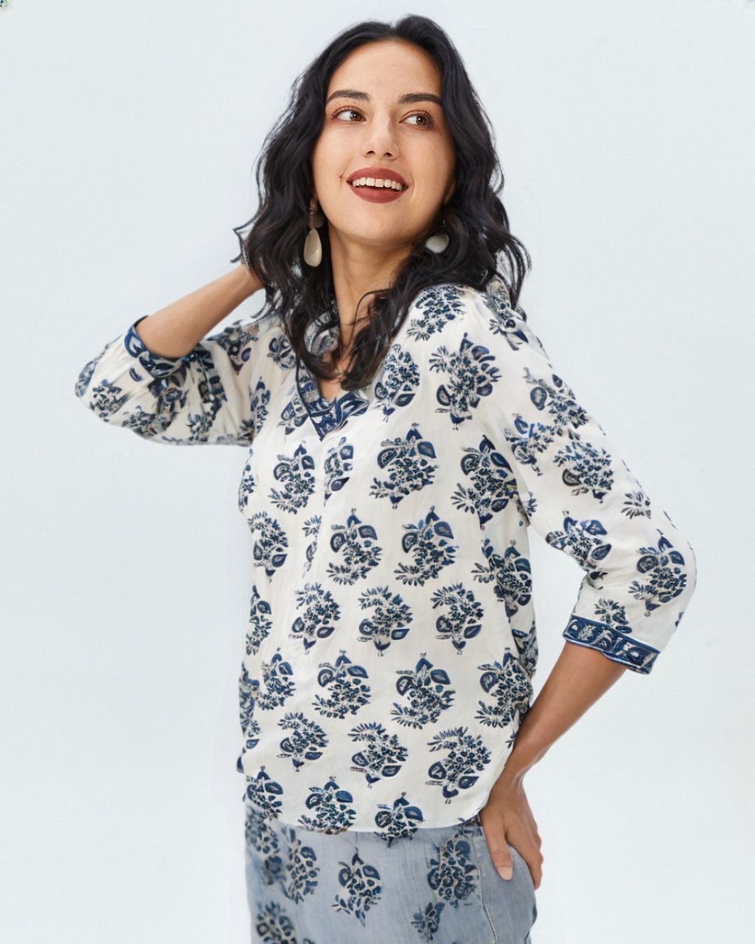 Trending Women's Rayon Printed Short Kurta